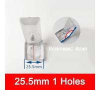Per sega da tavolo scorrevole, righello con deflettore d'ingrandimento compatibile con bordatrici, progettato per migliorare le attività di lavorazione del legno (25,5 mm, 1 foro)