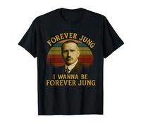 Per sempre Jung | Carl Gustav Jung Retrò Design 2025 Maglietta