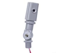 Per sensore di luce esterno con ritardo regolabile e rapporto ON/OFF 1 5, compatibile con sistemi di tensione multipli 120V 277V, per illuminazione stradale e industriale