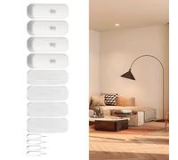 Per sensore di umidità di temperatura Zigbee, 4 pezzi, igrometro wireless per interni con monitoraggio accurato del clima e avvisi app per casa intelligente