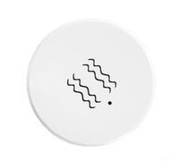 per sensore di vibrazione zigbee Smart Home porta finestra per zigbee | In robusto ABS, per bianco, 40 x 13 mm; per cassetti, porte del garage, sorveglianza sicura