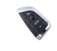 Per Serie 1 2 7 X1 X5 X6 X5M X6M F15 F16 G30 Serie 7 G11 X1 F48 F39 Custodia Per Portachiavi Auto A 3 E 4 Pulsanti JUNOOS(F -black-4BT)