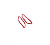 Per Serie 1 E 2 F40 F44 2020-2024 Bocchetta Di Ventilazione Laterale Del Cruscotto Finiture Interne In Fibra Di Carbonio Adesivo LHD RHD UOEMCRTB(Red carbon RHD)
