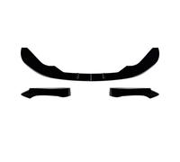 Per Serie 1 F20 F21 LCI Sport 2015-2019 Paraurti Anteriore Splitter Diffusore Body Kit Spoiler Di Protezione QAQMHVCVB(Gloss Black Set)