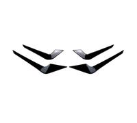Per Serie 2 M2 F87 2016-2021 Coupé 2 Porte, Profili Per Prese D'aria Laterali Paraurti Anteriore Copertura Telaio Aspirazione, Spoiler Canard Splitter(Glossy Black)