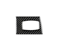 Per Serie 3 E90 E92 2005 2006-2012 Accessori Adesivo In Fibra Di Carbonio Interruttore Di Accensione Auto Copertura Foro Chiave Rifiniture Interne UOEMCRTB(Left rudder)