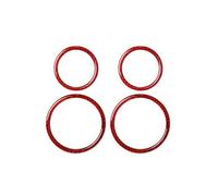 Per Serie 3 Per E46 1998-2005 Cornici Per Altoparlanti In Fibra Di Carbonio Adesivi Per Finiture Accessori Per La Decorazione Degli Interni Dell'auto Copertura Maniglia Portiera Interna Auto