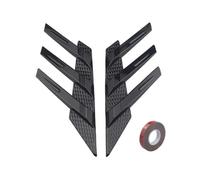 Per Serie 4 F32 F33 F36 G22 G23 G26 2014-2025 Spoiler Posteriore Laterale Per Parabrezza Aletta Triangolare Spoiler posteriori Auto(Black)