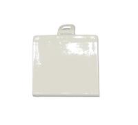 Per Serie 5 2010-2017 F10 F11 LCI Per M-SPORT 51128048592 M5 518d 520d 528iX 535dX Copertura Gancio Traino Paraurti Posteriore Auto POMPOMPUR(Bianca)