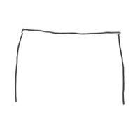 Per Serie 5 E39 1997-2003 Tergicristallo Parabrezza Pannello Modanatura Guarnizione Striscia Vetro Anteriore 51318159784