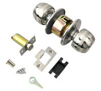 per serratura a per sfera in per acciaio con chiave set per porte interne in