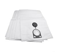 per Set di 6 sacchetti per aspirapolvere robot, in tessuto non tessuto, compatibili con per Metabo per ASR 25 L SC, per ASR 2025 per ASR 35 per ASR 50 L SC sacchetti cilindrici