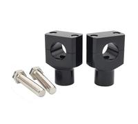 per Shadow 750 per Aero per VTX 1300 C per Tourer per VTX per 1800N Morsetto di Rialzo per Manubrio da 7/8" 1" per Motociclette 22mm 25mm Accessori per Manubri Riser Manubrio Moto(Black,25mm)