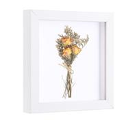 Per Shadow Box, Cornice 6x6 Pollici con Profondità 2cm per Foto, Bianca