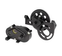 Per Sherpa 1/10 RC Crawler Rigs Per Chassis Comp Builds Overdrive Transfer Case Forward Motor Mount Set Con Ingranaggio Cilindrico Delrin Da 56T Ricambi