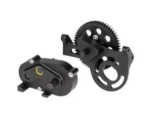 Per Sherpa 1/10 RC Crawler Rigs Per Chassis Comp Builds Overdrive Transfer Case Forward Motor Mount Set Con Ingranaggio Cilindrico Delrin Da 56T Ricambi