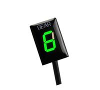 Per Shiver 750 Per RSV Per Mille Per Tuono Per RS 125 Per RSV4 Per SL1000 Per Falco Indicatore Di Marcia Del Motociclo Display Della Velocità A Livello 1-6 Cambio Leva Monitor(Green)