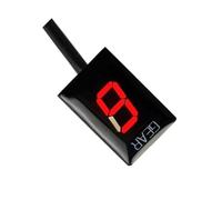 Per Shiver 750 Per RSV Per Mille Per Tuono Per RS 125 Per RSV4 Per SL1000 Per Falco Indicatore Marcia Motociclo Display Velocità A Livello 1-6 Cambio Leva Monitor(Red)