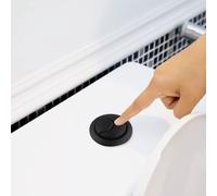 per Siamp per 45 Doppio Scarico Cisterna Pulsante Cromato Ricambio per 34455009