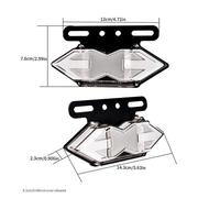 Per Sicurezza Stradale Faretto Led Impermeabile Laterale 12V 30000 Ore Di Vita