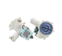 Per Siemens per Bosch tamburo lavatrice iQ300/iQ500 pompa di drenaggio motore di drenaggio (tipo A bianco)