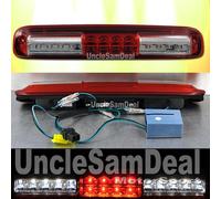 Per Sierra Silverado Rosso 3RD Third LED Alto Montante Stop Freno Luci Diretta