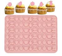 per Silicone | cottura fatta a mano per dolci - torta di alimentare fai da te per forno a microonde e vaporizzatore facile da pulire Delr
