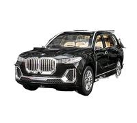 Per: Simulazione 1:24 BMW X7 Fuoristrada SUV Modello Di Auto Suono E Luce Tirare Indietro Macchinina In Metallo Per Bambini(A)