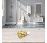 Per Skipper 45 Pulsante WC Oro per Lavaggio Efficiente e Facile Installazione