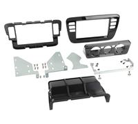 Per Skoda Citigo Autoradio Finestra Installazione Telaio 2-DIN Nero Lucido