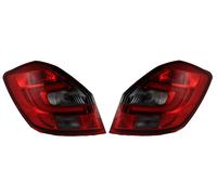 Per Skoda Fabia II 2007 + Rosso/Fumo LED Posteriore Lampade Luci Indicatori Set
