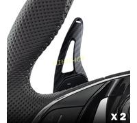 Per Skoda Octavia Karoq Kodiaq Superb Enyaq iV Volante per auto Shifter Paddle Estensione Adesivo Styling Fibra di carbonio / Lucido