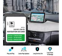 Per Skoda Octavia Superb Fabia Rapid Car Amundsen MIB2 Sat Nav 32GB Scheda SD Europa Mappa del Regno Unito 2026 5L0051236EG Navigazione