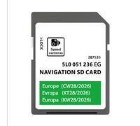 Per Skoda Octavia Superb Fabia Yeti Kodiaq Amundsen 2 SAT NAV Scheda SD 32GB Europa UK 2026 5L0051236EG Mappe di navigazione