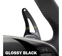 Per Skoda Octavia Superb Kodiaq Karoq Scala Kylaq Elroq Interni auto Volante Gear Shifter Paddle Estensione Trim Nero