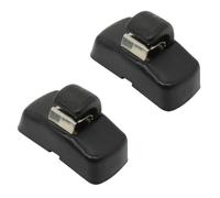 Per SKODA, Per Fabia 6Y, Per Octavia A4, A5 1U 1Z, Per Superb B5 3U, 3B0857561B, 3B0857563, Aletta Parasole Anteriore, Gancio E Clip Di Fissaggio Parasole Auto Parabrezza Interno(NERO)