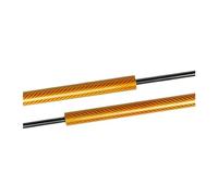 Per Skoda Per Fabia Mk3 NJ Hatchback 2014-2021 Supporti Di Sollevamento Cofano Anteriore Cofano Ammortizzatori Asta Delle Molle Dell'ammortizzatore(Carbon Fiber Orange)