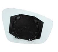 PER SKODA RAPIDE DAL 01.2013> VETRO + PIASTRA SX ASF CROMATO PER RETROVISORE