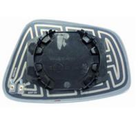 PER SKODA RAPIDE DAL 01.2013> VETRO + PIASTRA SX TERMICO PER RETROVISORE