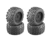 Per Slash Per ARRMA Per SENTON Per HSP Per HPI 1/8 1/10 Pneumatico Per Camion Con Esagono Ruota 12 Mm 14 17 RC Car 158 Short Course Parti Modifiche RC(B black)