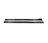 Per Smart 2M Piastra Di Estensione Per Minigonne Laterali Separatore Per Paraurti Spoiler Laterale 2.18M Gonna Laterale Estension(200cm black)