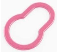 Per Smart 453 Per Fortwo Per Forfour Cruscotto Auto Spia Interruttore Pulsante Adesivo Cornice Decorativa Auto Accessori ABS Strisce Decorative Auto Aria Condizionata( -Pink)
