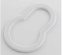 Per Smart 453 Per Fortwo Per Forfour Cruscotto Auto Spia Interruttore Pulsante Adesivo Cornice Decorativa Auto Accessori ABS Strisce Decorative Auto Aria Condizionata( -White)