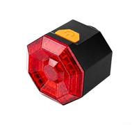 Per Smart Brake Bike Fanale Posteriore Usb-C Ricaricabile Ip55 Impermeabile | Per Smart Brake Detection Bike Tail Light, 6 Modalità Usb-C Ricaricabile Lampada Posteriore Ip55 Impermeabile Per Ciclismo