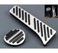 per SMART FORTWO 451 COUPE AUTOMATICO PEDALI KIT COPRI COPERTURE TAPPI PEDALIERA