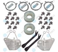 Per Smart Fortwo City Coupe Cabrio Set Riparazione Alzacristalli + Clip