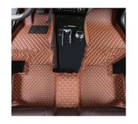 Per Smart Per Fortwo Auto Tappetini Tappeti Piedi Coche Accessorie Tappetini per auto(MARRONE,2007-2015)