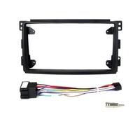 Per Smart Per Fortwo W451 2006-2009 Cablaggio Telaio Dell'unità Principale Pannello Montaggio Cruscotto Adattatore Fascia Radio 9 Pollici Cornice pannello