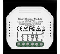 per Smart per zigbee Dimmer Switch Module for per tuya App per | per tuya per Smart per Life app control, voice support, seamless per smart home integration, compact design fits standard