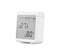 per Smart per zigbee igrometro termometro wireless per interni ed esterni monitor per la stanza del bambino frigorifero garage registrazione dati 60x63mm